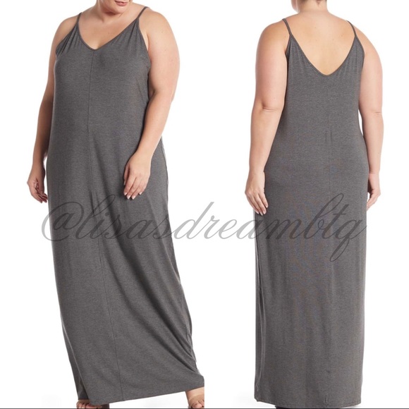 abound knit maxi dress
